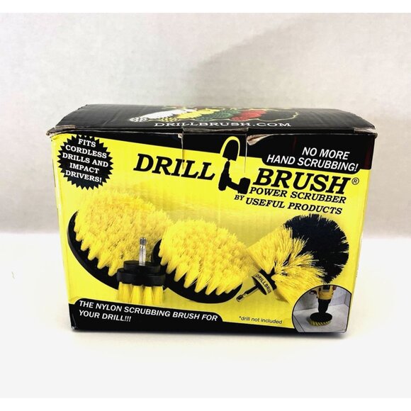 Drill Brush Attachments Power Scrubber Cleaning Brushes Set of 4 - Picture 1 of 6
